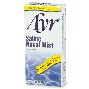 BF Ascher Saline Nasal Spray Ayr® Saline Nasal Mist 0.65% Strength 1.69 oz.