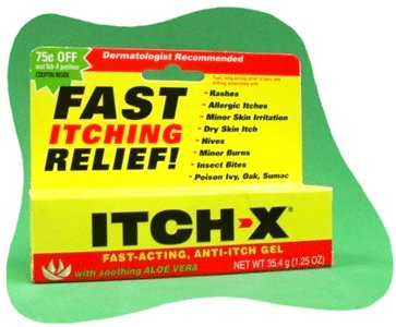 BF Ascher Itch Relief Itch-X® 1% - 10% Strength Gel 1.25 oz. Tube