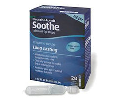 Bausch & Lomb Eye Lubricant Soothe® 0.02 oz. Eye Drops