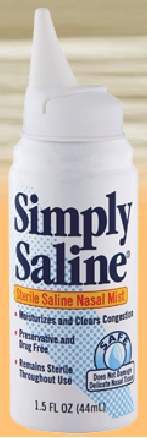 Blairex Labs Saline Nasal Spray Simply Saline® 0.9% Strength 1.5 oz.