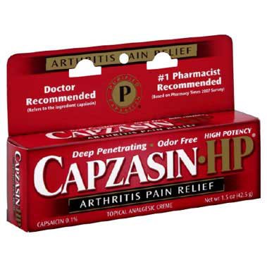 Chattem Inc Topical Pain Relief Capzasin-HP® 0.1% Strength Capsaicin Cream 1.5 oz.
