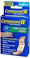 Medtech Laboratories Wart Remover Compound W® 40% Strength Medicated Adhesive Strip 14 per Box