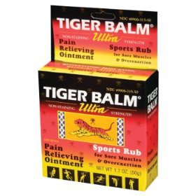 Prince of Peace Enterprises Topical Pain Relief Tiger Balm® Ultra Strength 11% - 11% Strength Camphor / Menthol Ointment 18 Gram