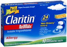 Bayer Children's Allergy Relief Claritin® Redi Tabs® 10 mg Strength Tablet 10 per Box