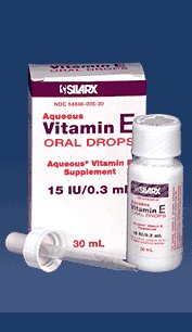 Silarx Pharmaceuticals Vitamin Supplement SILARX@ Vitamin E 15 IU / 0.3 mL Strength Oral Drops 30 mL Anise Flavor