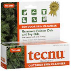Tec Laboratories Itch Relief Tecnu® Liquid Cleanser 4 oz. Tube