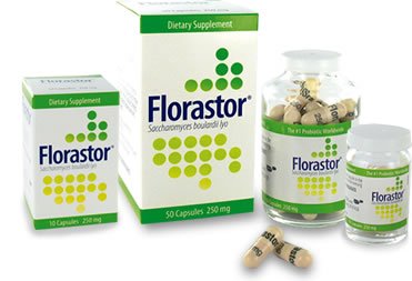 Biocodex Probiotic Dietary Supplement Florastor® 50 per Bottle Capsule