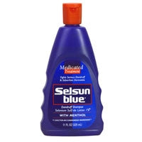 Chattem Inc Dandruff Shampoo Selsun Blue® 11 oz. Flip Top Bottle Scented