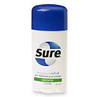 Innovative Brands Antiperspirant / Deodorant Sure® Solid 2.7 oz. Unscented