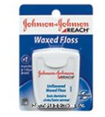 J & J Sales Dental Floss Reach® Waxed 55 Yard Unflavored