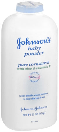 J & J Sales Baby Powder Johnson's® 22 oz. Scented Shaker Bottle Cornstarch / Tricalcium Phosphate