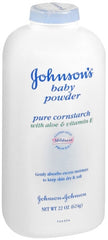 J & J Sales Baby Powder Johnson's® 22 oz. Scented Shaker Bottle Cornstarch / Tricalcium Phosphate