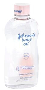 J & J Sales Baby Oil Johnson's® 14 oz. Bottle Scented Oil