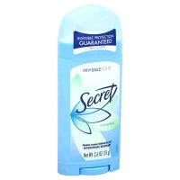 Procter & Gamble Antiperspirant / Deodorant Secret® Solid 2.6 oz. Unscented