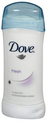 Unilever Antiperspirant / Deodorant Dove® Solid 1.6 oz. Fresh Scent