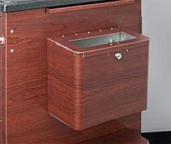 Vintage Mobile Biohazard Locking Cabinet - Boston Cherry