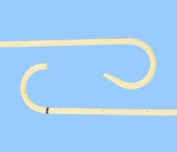 Olympus America Inc Ureteral Stent Uro-Guide™ Double-J® Open Tip 6 Fr. 24 cm Silicone - M-742032-3796 - Each