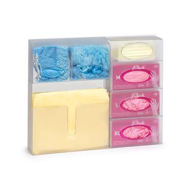 MarketLab ADA Compliant Bulk PPE Dispenser ADA Compliant All-In-One PPE Dispenser ,1 Each - Axiom Medical Supplies