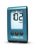 Agamatrix Blood Glucose Meter Wavesense® Presto® 3 to 12 Second Results Stores Results 7 , 14 and 30 Day Averaging No Coding Required