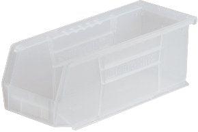 Akro-Mils Storage Bin AkroBins® Clear Industrial Grade Polymers 4 X 4-1/8 X 10-7/8 Inch - M-740058-2563 - Each