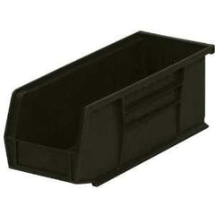 Akro-Mils Storage Bin AkroBins® Black Industrial Grade Polymers 4 X 4-1/8 X 10-7/8 Inch - M-762348-2321 - CT/12