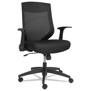 Swivel Leather Office Chairs - MD-ALEEBK4217