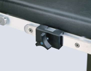 Alimed Side Rail Clamp Allen® Tabletop Extensions And Knee Board Applications