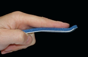 Alimed Finger Splint AliMed® Without Fastening Right Hand Blue / Silver