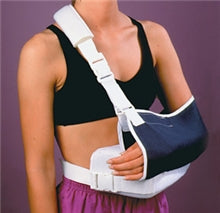 Alimed Shoulder Immobilizer AliMed® One Size Fits Most Cotton / Foam Quick-Release Closure Buckles Left or Right Arm