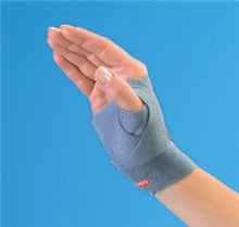 Alimed Thumb Support 3pp® ThumSling™ Medium / Large Hook and Loop Closure Left Hand Gray