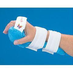 Alimed Hand Splint Orthosis Pucci® Air Inflatable Aluminum / Fabric / Polypropylene Left Hand Blue / White One Size Fits Most