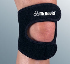 Alimed Knee Strap McDavid® Small / Medium Hook and Loop Closure Up to 15 Inch Circumference Left or Right Knee