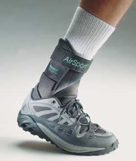 Alimed Ankle Brace AirSport™ Small Hook and Loop Closure Male 5 to 8-1/2 / Female 7-1/2 to 9 Right Ankle