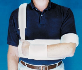 Alimed Torso / Shoulder Immobilizer AliMed® Large Foam / Plastic Hook and Loop Closure Left or Right Arm