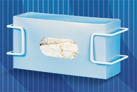 Alimed Glove Box Holder Horizontal or Vertical Mounted 1-Box Horizontal / 2-Box Vertical Capacity White 4 X 4-1/4 X 10-3/4 Inch Coated Wire