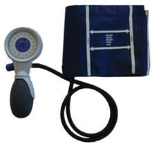 Alimed Aneroid Sphygmomanometer with Cuff AliMed® 1-Tube Pocket Size Hand Held Adult Large Cuff