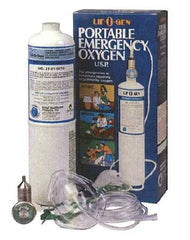Allied Healthcare Lif-O-Gen® Disposable Emergency Oxygen Kit (Filled)