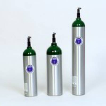 Allied Healthcare Chemetron® Oxygen Cylinder (Empty) Size D Aluminum