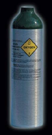 Allied Healthcare Chemetron® Oxygen Cylinder (Filled) Size D Aluminum