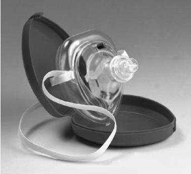 Allied Healthcare CPR Resuscitation Mask with Case Life Support Products