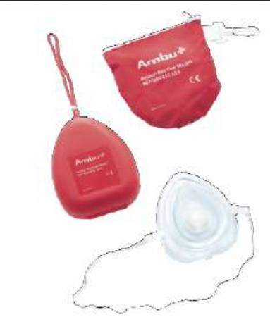 Ambu CPR Resuscitation Mask with Case Res-Cue