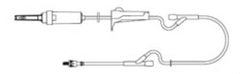 Amsino International Primary Administration Set AmSafe® 15 Drops / mL Drip Rate 96 Inch Tubing 2 Ports - M-688063-1216 - Case of 50