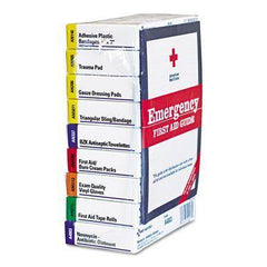 ANSI-Compliant First Aid Kit 10 Unit with Plastic Case ,1 Each - Axiom Medical Supplies