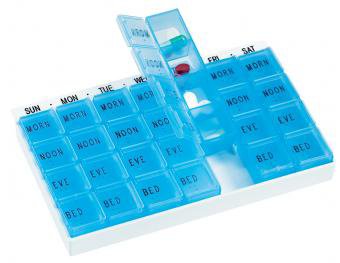 Apex-Carex Pill Organizer MediChest™ 7 Day 4 Dose