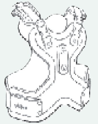 Aspen Medical Products Cervico Thoracic Brace Aspen® One Size Fits Most