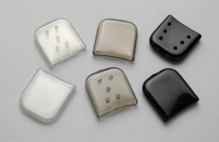 Aspen Surgical Products Instrument Tip Protector 3 X 25 X 25 mm, Tinted Black, Vented - M-355409-1078 - Pack of 100