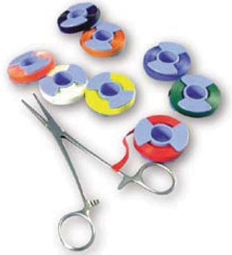 Aspen Surgical Products Blank Label Tape Barkley® Instructional Label Orange, Purple, Red, Yellow Vinyl 8-1/2 X 11 Inch - M-496293-3629 - Each