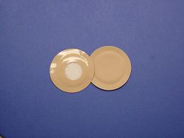Austin Medical Products Stoma Cap 2-1/8 Inch, 7/8 Inch Round Center Opening, Style DE