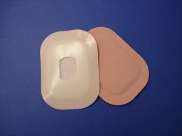 Austin Medical Products Stoma Cap 3 X 4-1/4 Inch, 1-1/4 Inch Rectangular Opening, Style F-3