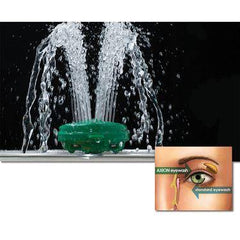 AXION Advantage Eye and Face Wash Upgrade Systems Green ABS Plastic ,1 Each - Axiom Medical Supplies